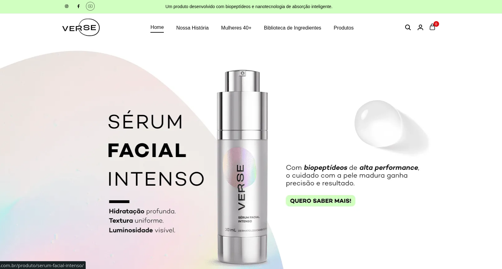 Verse Skincare - A beleza de se ver