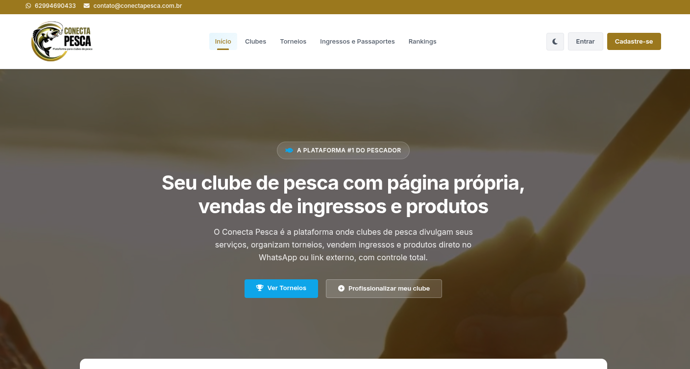 Conecta Pesca - Clubes de pesca